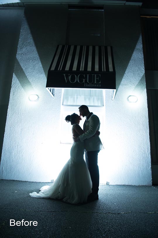 Wedding Post Production services - Before