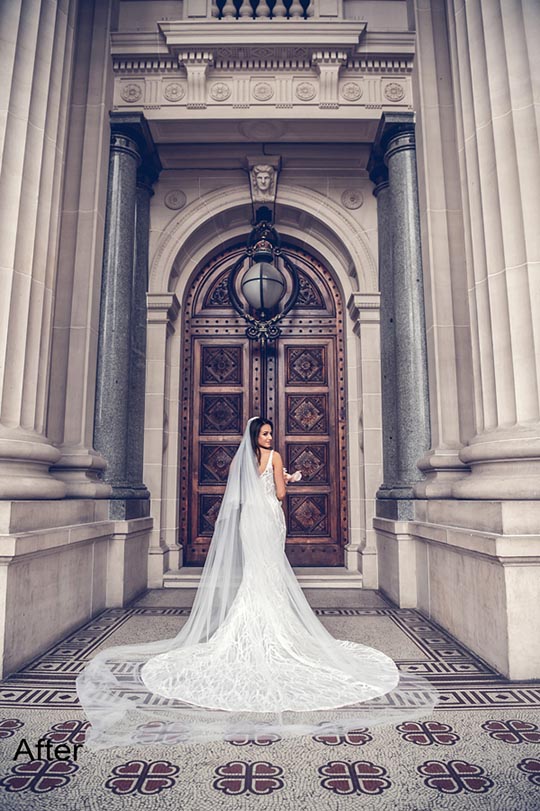 Wedding Post Production services - After Image